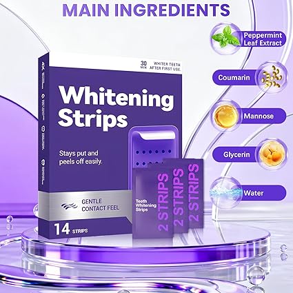 Purple Whitening And Stain-removing Tooth Plaster