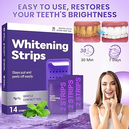 Purple Whitening And Stain-removing Tooth Plaster
