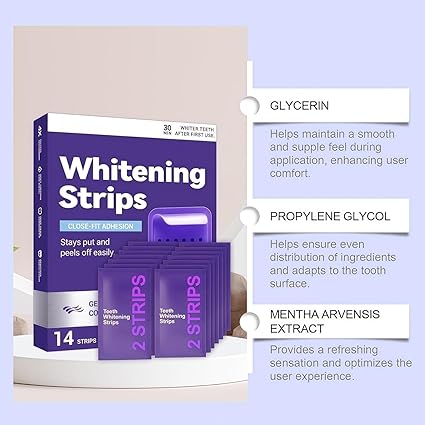 Purple Whitening And Stain-removing Tooth Plaster